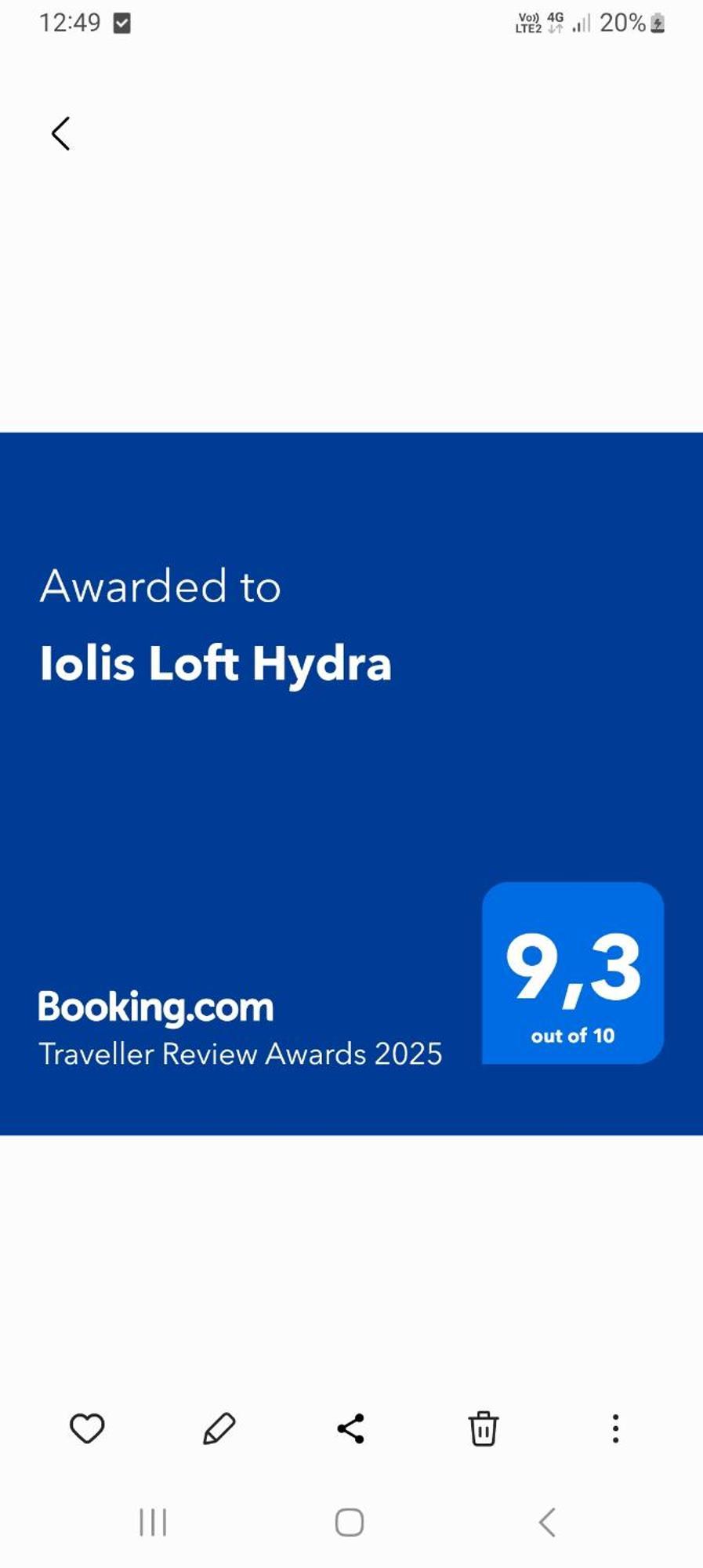 Apartament Iolis Loft Hydra Zewnętrze zdjęcie